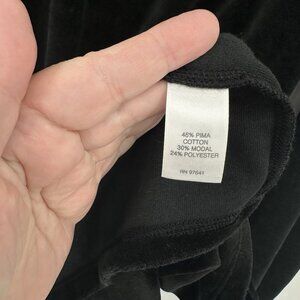 black 3X plus size long sleeve casual